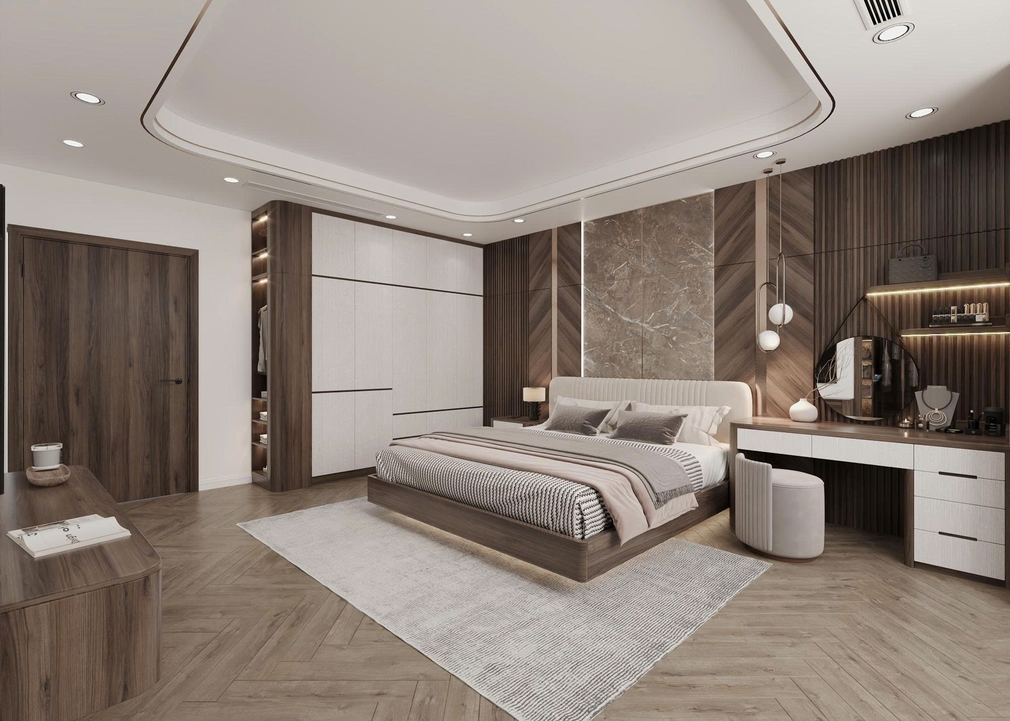 Nội thất chung cư chị Hoa